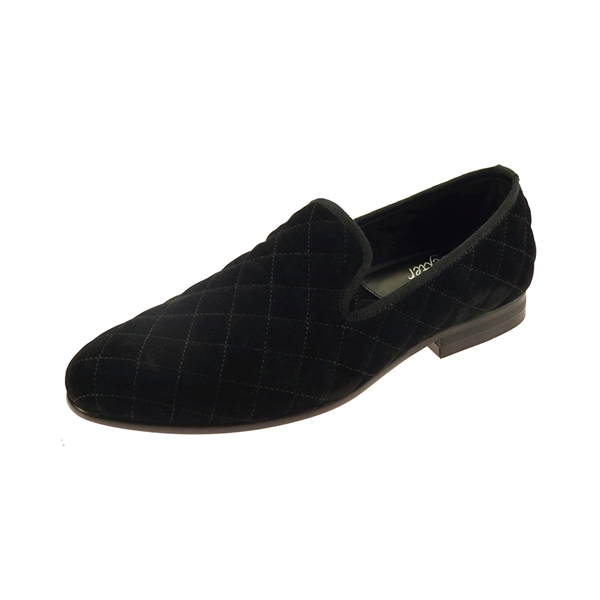 Duke & Dexter Slip-Ons - Quilted Black - Distinctly Different
